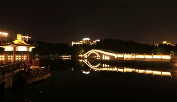 園林景觀亮化工程，造就完美夜間生活